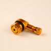 Motor Bike Clamp Inn Valve Gold