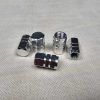 Silver Metal Valve Cap group