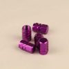 Purple Metal Valve Cap group